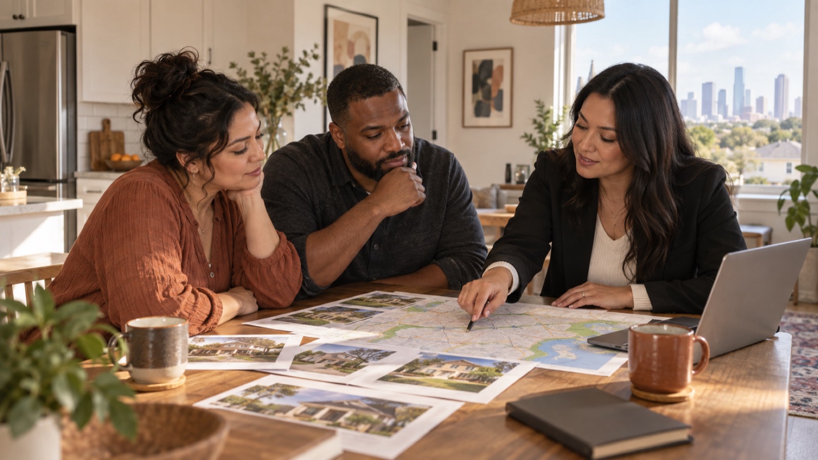 People considering a Houston Home with a trusted advisor